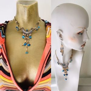 Beautiful Handmade Necklace & Earrings Set